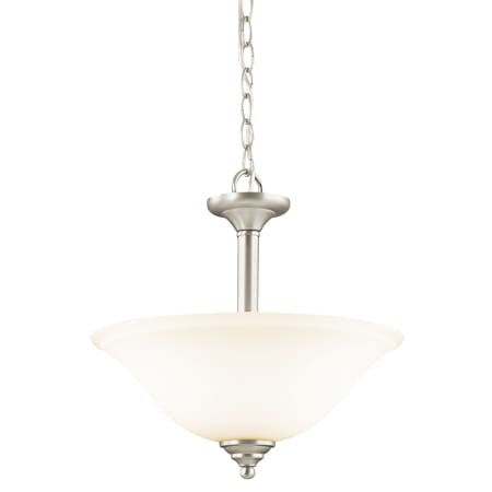 A large image of the Kichler 3694W Brushed Nickel