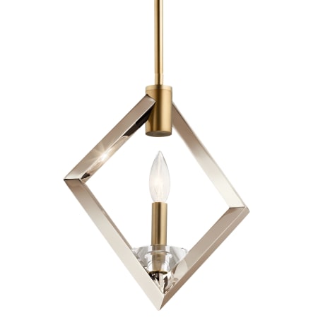 A large image of the Kichler 43053 Polished Nickel