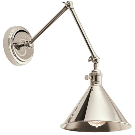 A large image of the Kichler 43115 Polished Nickel