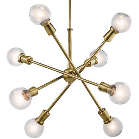 A large image of the Kichler 43118 Natural Brass