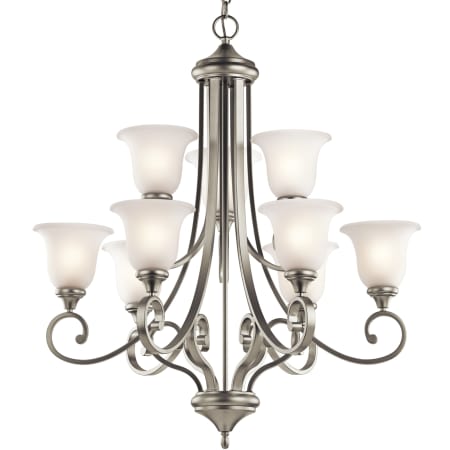 A large image of the Kichler 43159 Brushed Nickel
