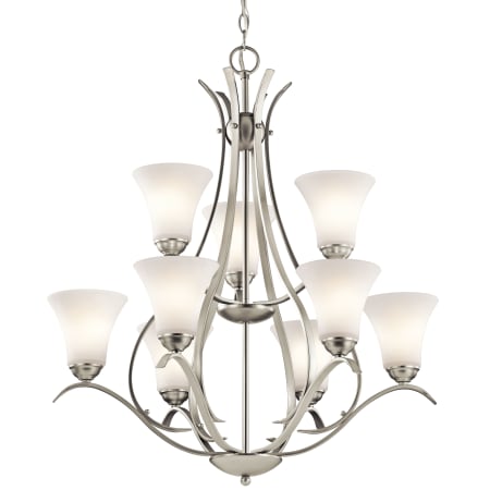 A large image of the Kichler 43506 Brushed Nickel