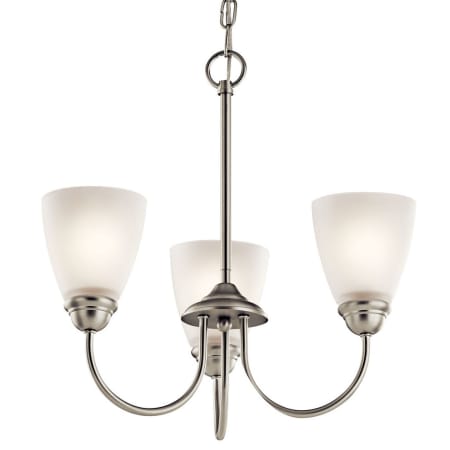 A large image of the Kichler 43637 Brushed Nickel