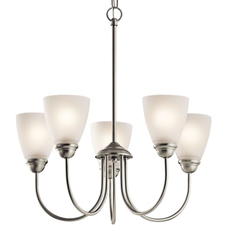 A large image of the Kichler 43638 Brushed Nickel