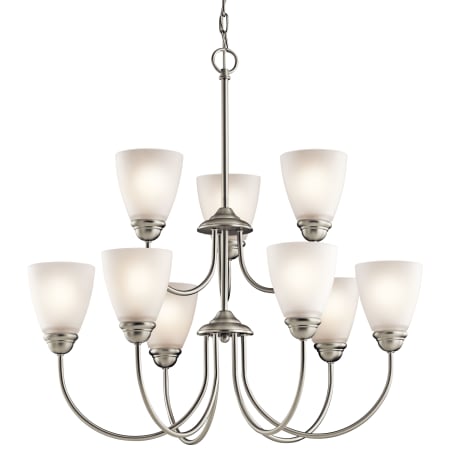 A large image of the Kichler 43639 Brushed Nickel