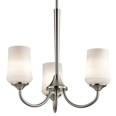 A large image of the Kichler 43664 Brushed Nickel