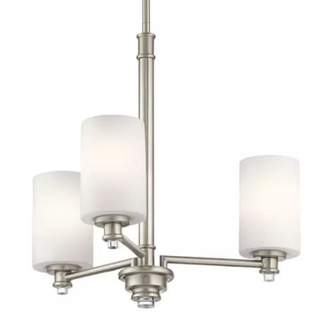 A large image of the Kichler 43922 Brushed Nickel