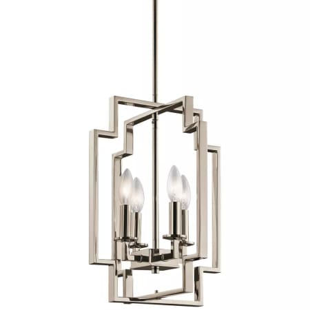 A large image of the Kichler 43964 Polished Nickel
