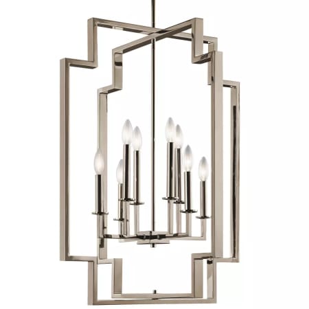 A large image of the Kichler 43966 Polished Nickel