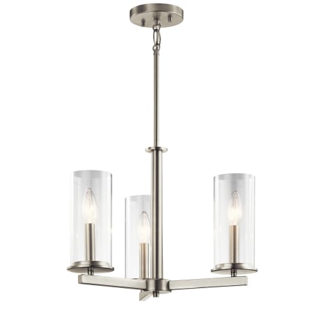 A large image of the Kichler 43997 Brushed Nickel