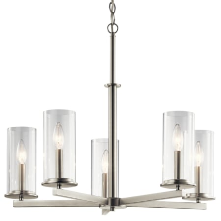 A large image of the Kichler 43999 Brushed Nickel