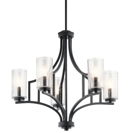 A large image of the Kichler 44072 Distressed Black