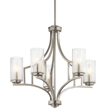 A large image of the Kichler 44072 Brushed Nickel