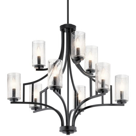 A large image of the Kichler 44073 Distressed Black