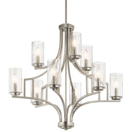 A large image of the Kichler 44073 Brushed Nickel