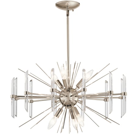 A large image of the Kichler 44275 Polished Nickel
