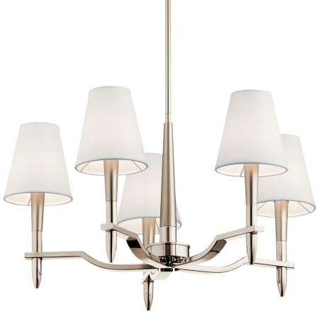 A large image of the Kichler 44310 Polished Nickel
