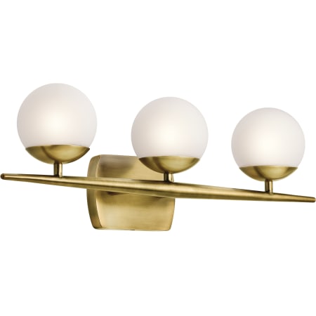 A large image of the Kichler 45582 Natural Brass