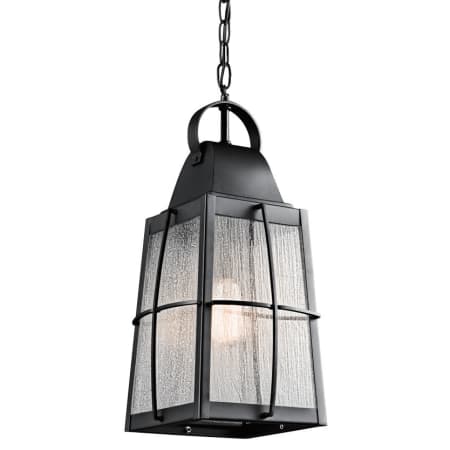 A large image of the Kichler 49556 Textured Black
