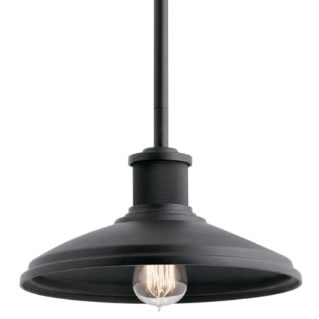 A large image of the Kichler 49982 Textured Black