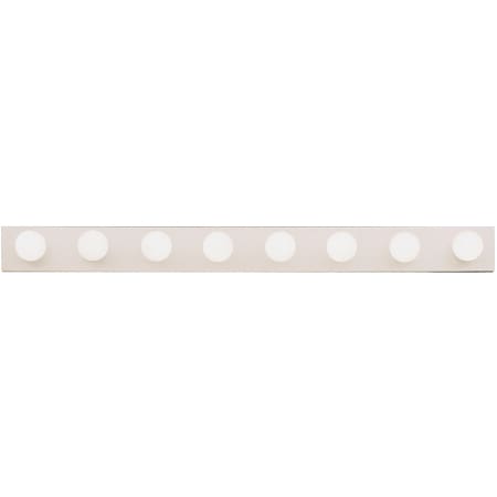 Kichler 628ch Chrome Bath Vanity 48 Wide 8 Bulb Bathroom Lighting A Large Image Of The Kichler 628 Chrome