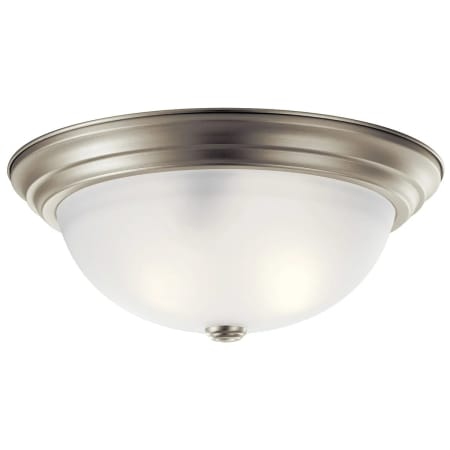 A large image of the Kichler 8116 Brushed Nickel