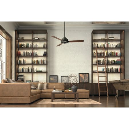 A large image of the Kichler 300253 300253 in Distressed Black in Living Room