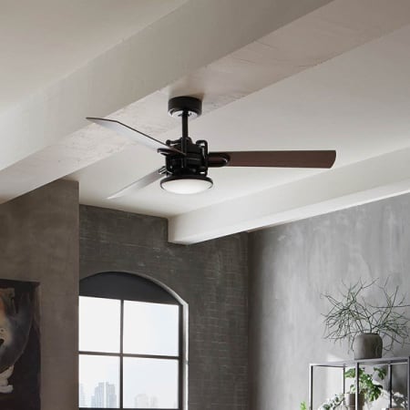 A large image of the Kichler 300314 Kichler Pillar 52 LED Ceiling Fan