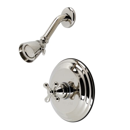 A large image of the Kingston Brass KB363.AXSO Polished Nickel