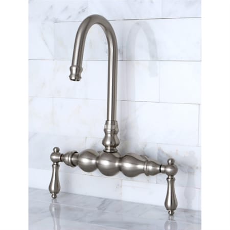 A large image of the Kingston Brass ABT300 Brushed Nickel