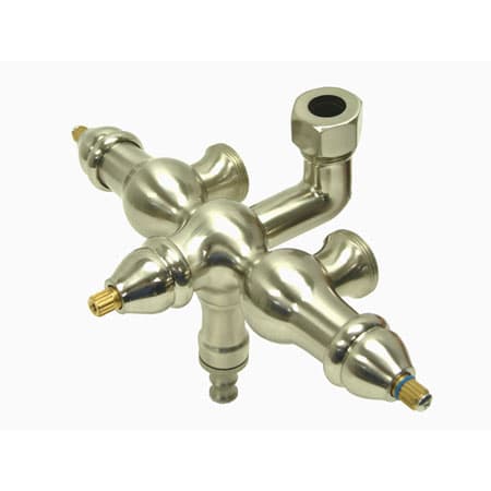 A large image of the Kingston Brass ABT400 Brushed Nickel