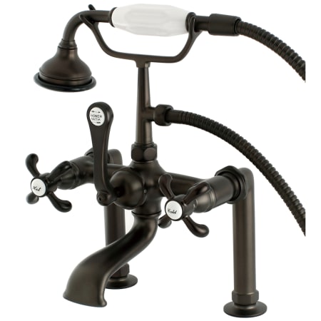 A large image of the Kingston Brass AE103TTX Oil Rubbed Bronze
