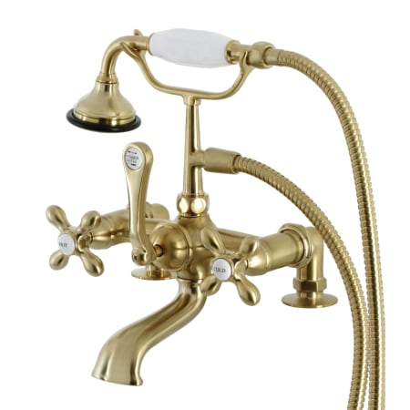 A large image of the Kingston Brass AE209T Brushed Brass