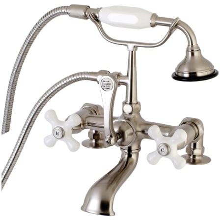 A large image of the Kingston Brass AE212T Brushed Nickel