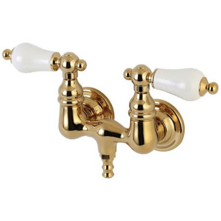 A large image of the Kingston Brass AE36T Polished Brass