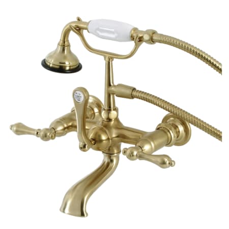A large image of the Kingston Brass AE551T Brushed Brass