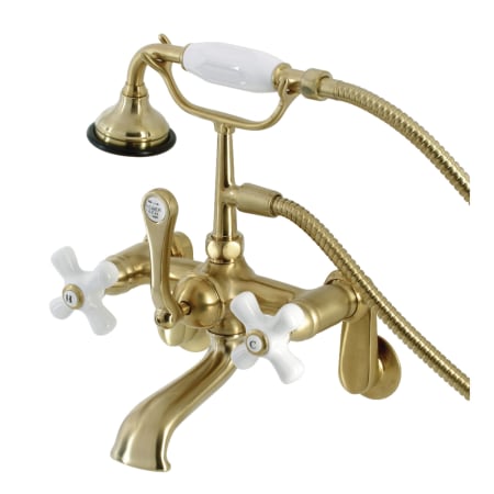 A large image of the Kingston Brass AE59T Brushed Brass