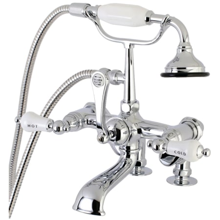 A large image of the Kingston Brass AE654T Polished Chrome