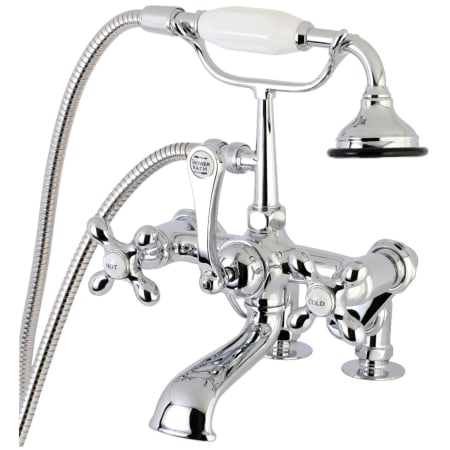 A large image of the Kingston Brass AE658T Polished Chrome