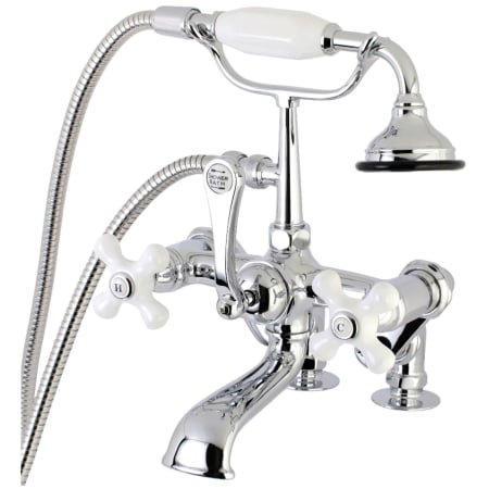 A large image of the Kingston Brass AE660T Polished Chrome