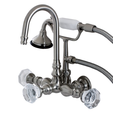A large image of the Kingston Brass AE7TWCL Brushed Nickel
