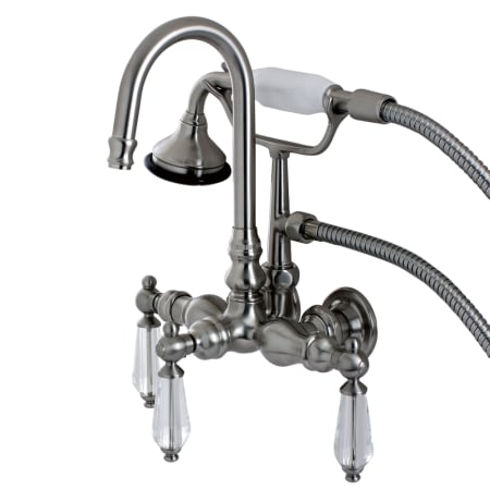 A large image of the Kingston Brass AE7TWLL Brushed Nickel
