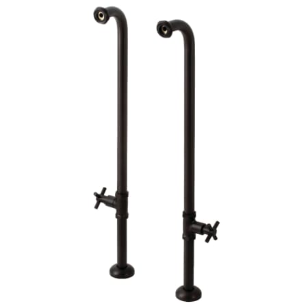 A large image of the Kingston Brass AE810S.DX Oil Rubbed Bronze