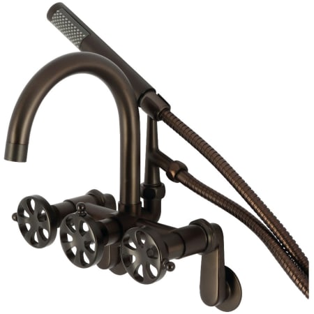 A large image of the Kingston Brass AE815.RX Oil Rubbed Bronze