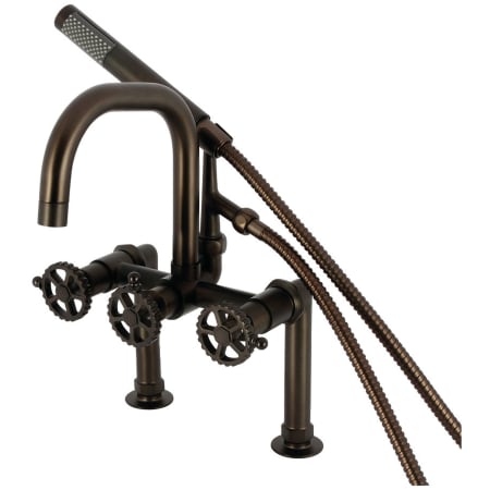 A large image of the Kingston Brass AE840.CG Oil Rubbed Bronze