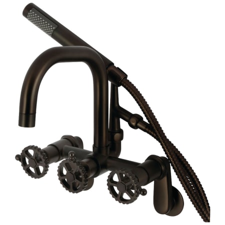 A large image of the Kingston Brass AE845.CG Oil Rubbed Bronze