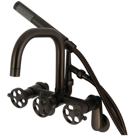 A large image of the Kingston Brass AE845.RKX Oil Rubbed Bronze