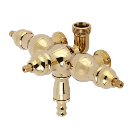 A large image of the Kingston Brass AET400 Polished Brass