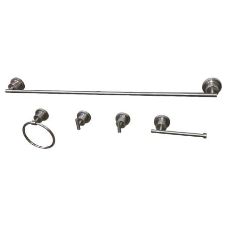 A large image of the Kingston Brass BAH8230478 Brushed Nickel