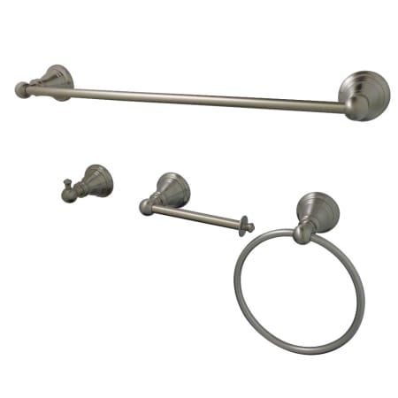 A large image of the Kingston Brass BAHK192478 Brushed Nickel